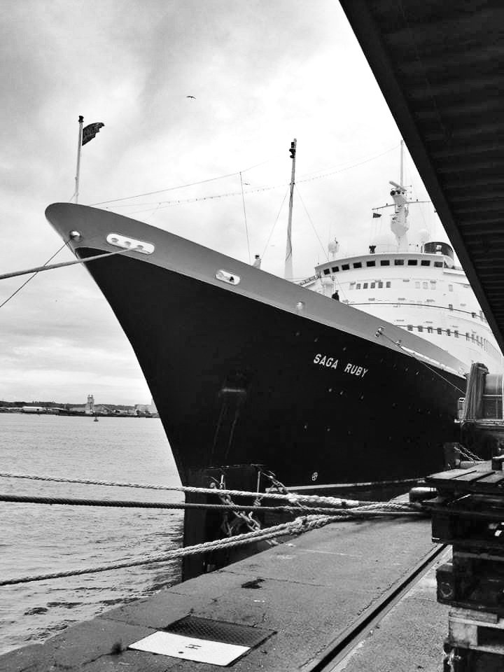 nauticallyspeak's tweet photo. #OnThisDay - 10th January 2014, after an emotional last visit on board, we waved goodbye to @SagaHolidaysUK #SagaRuby as she departed Southampton and British waters for the last time - bound for the Far East via Gibraltar. 

#SagaRuby #NauticallySpeaking #CruiseYourHorizons https://t.co/5JUCZ1zxeu