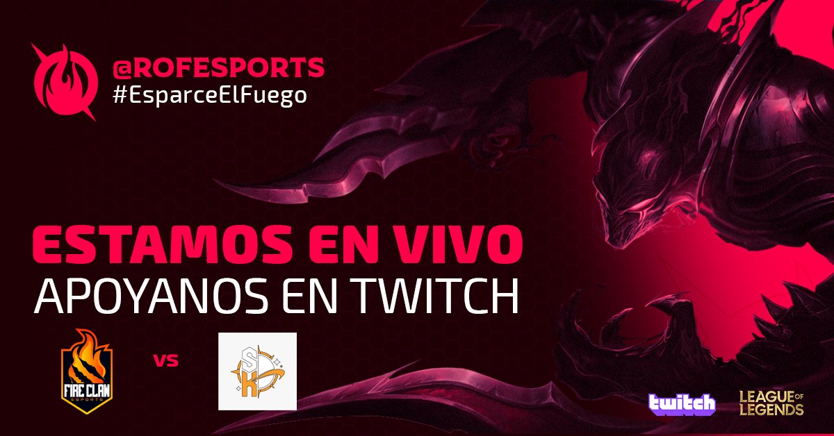 OfficialRof's tweet photo. πππ©'π¨ ππ€ πππ!
β€· Y ya se viene por fin la ultima de la semana, con los equipos de:
@fireclawgt vs @ SekaiGaming
No se pierdan el directo en nuestro canal de twitch!
https://t.co/RsNqTc2Kzp
#GOROF #EsparceElFuego #lolEsport https://t.co/w50uECmJ2I