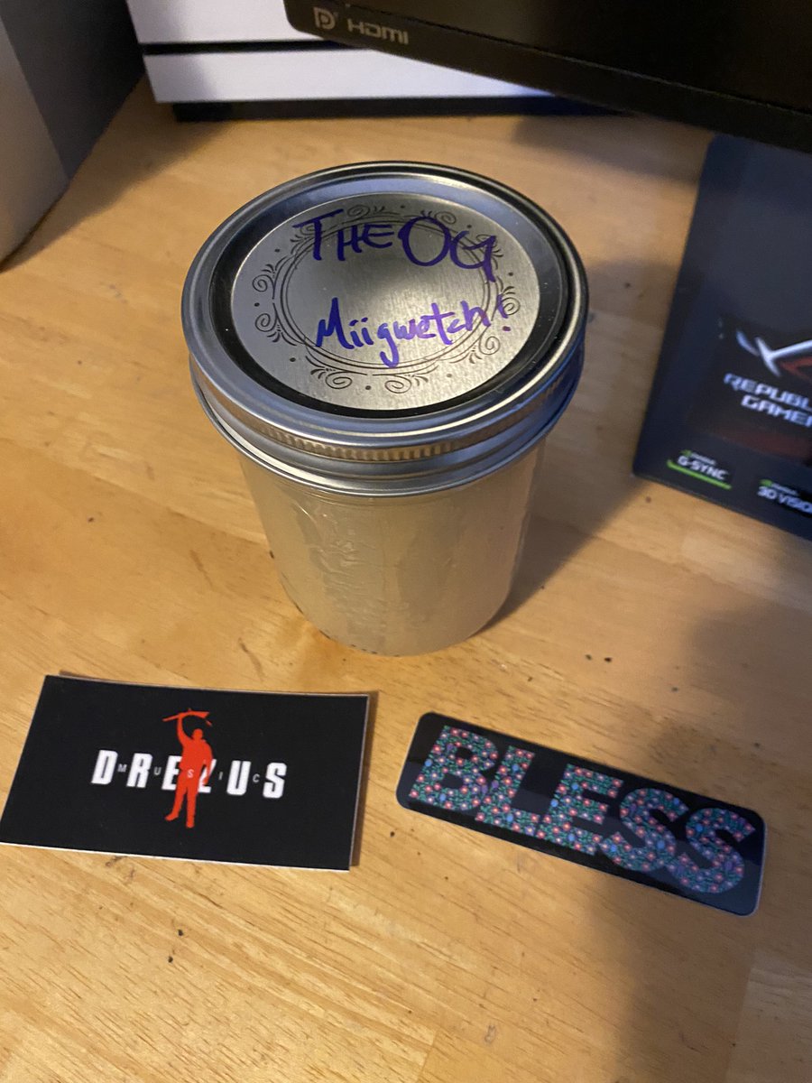 layzboygaming's tweet photo. HUGE!!! Shoutout to my homie @drezus for the absolute ๐ฅ๐ฅ๐ฅ Elderberry sea moss gel today ๐ฏ๐๐๐
#Drezus #Energize #GetUp #Bless #Circles https://t.co/Y8mSV3KsVX