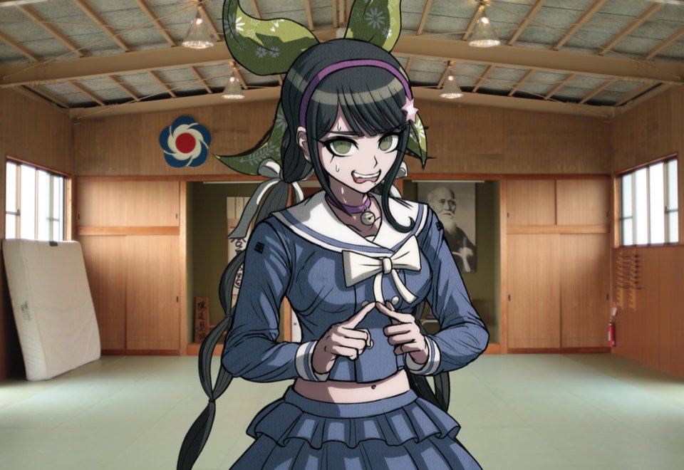 "H-Hey... If you're a girl like... I'm into that."