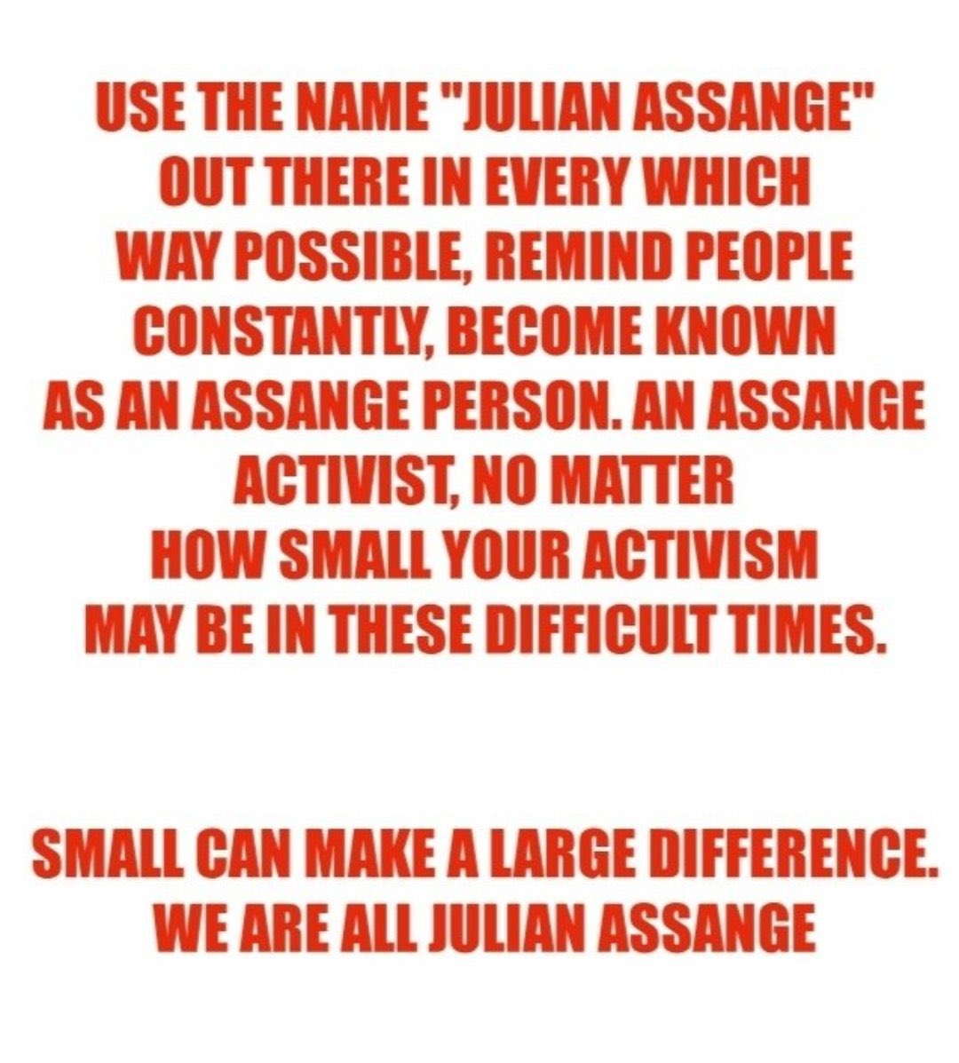 SimonePetitChu1's tweet photo. @ElianaAnswered #FreeAssangeNow #TruthIsEverything https://t.co/LPjLLs5QFw