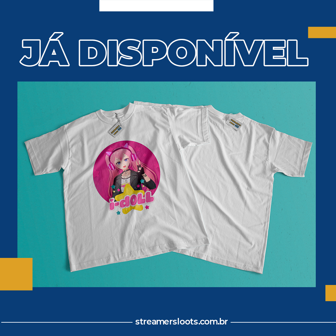 LootsStreamers's tweet photo. Já conhece o mundo da @idollOnTV? A mais nova parceira da loots manda bem quando a gameplay é no PC ou no Switch, e agora trouxe toda a diversão da live para esses produtos lindos demais! https://t.co/V7HEnOue33
