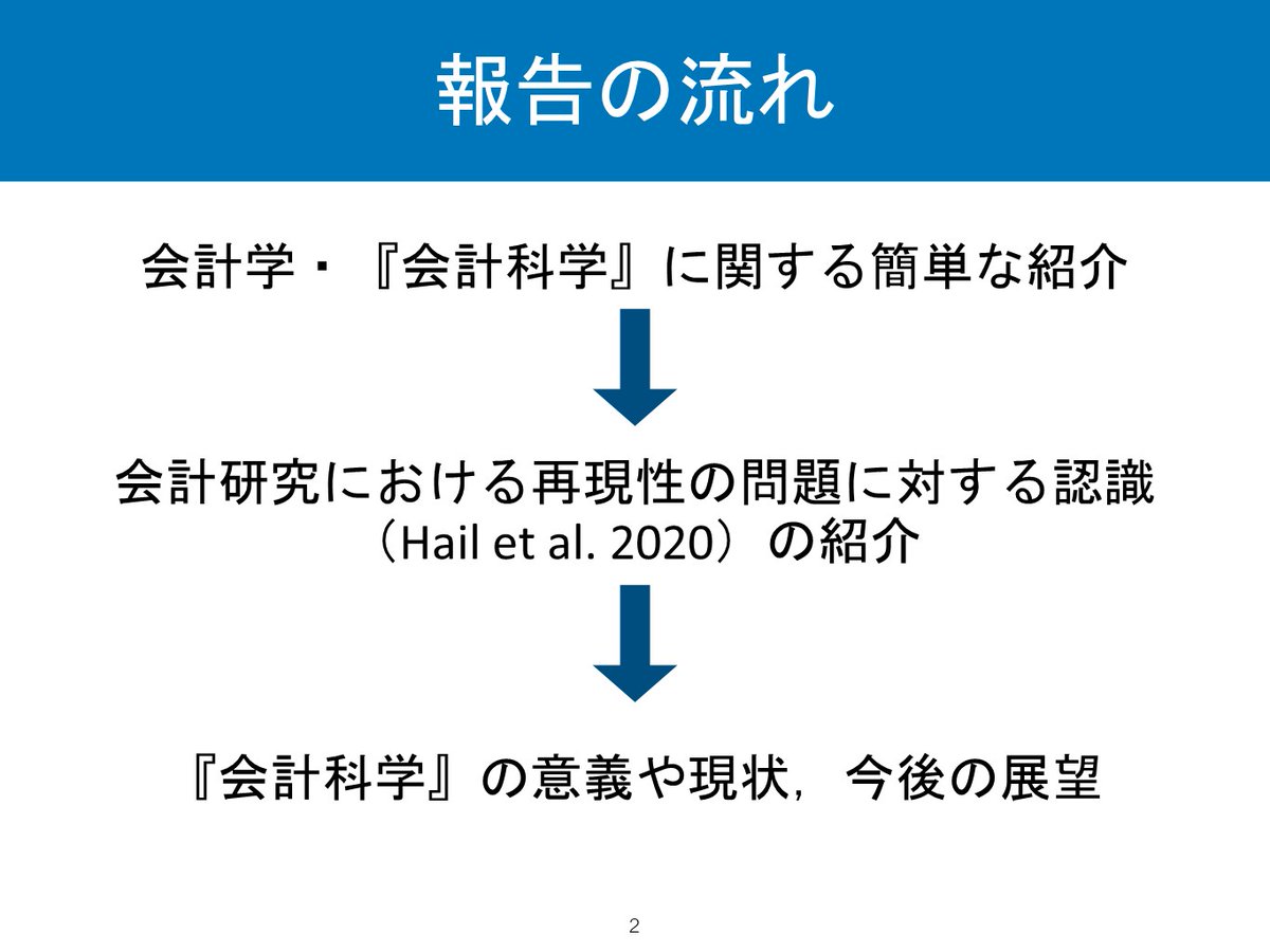 『会計科学』編集委員会 tweet media