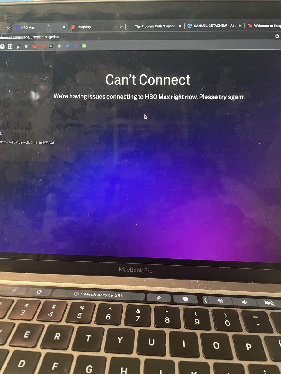 If you don’t have glitter on your face right now get off of HBO Max!!