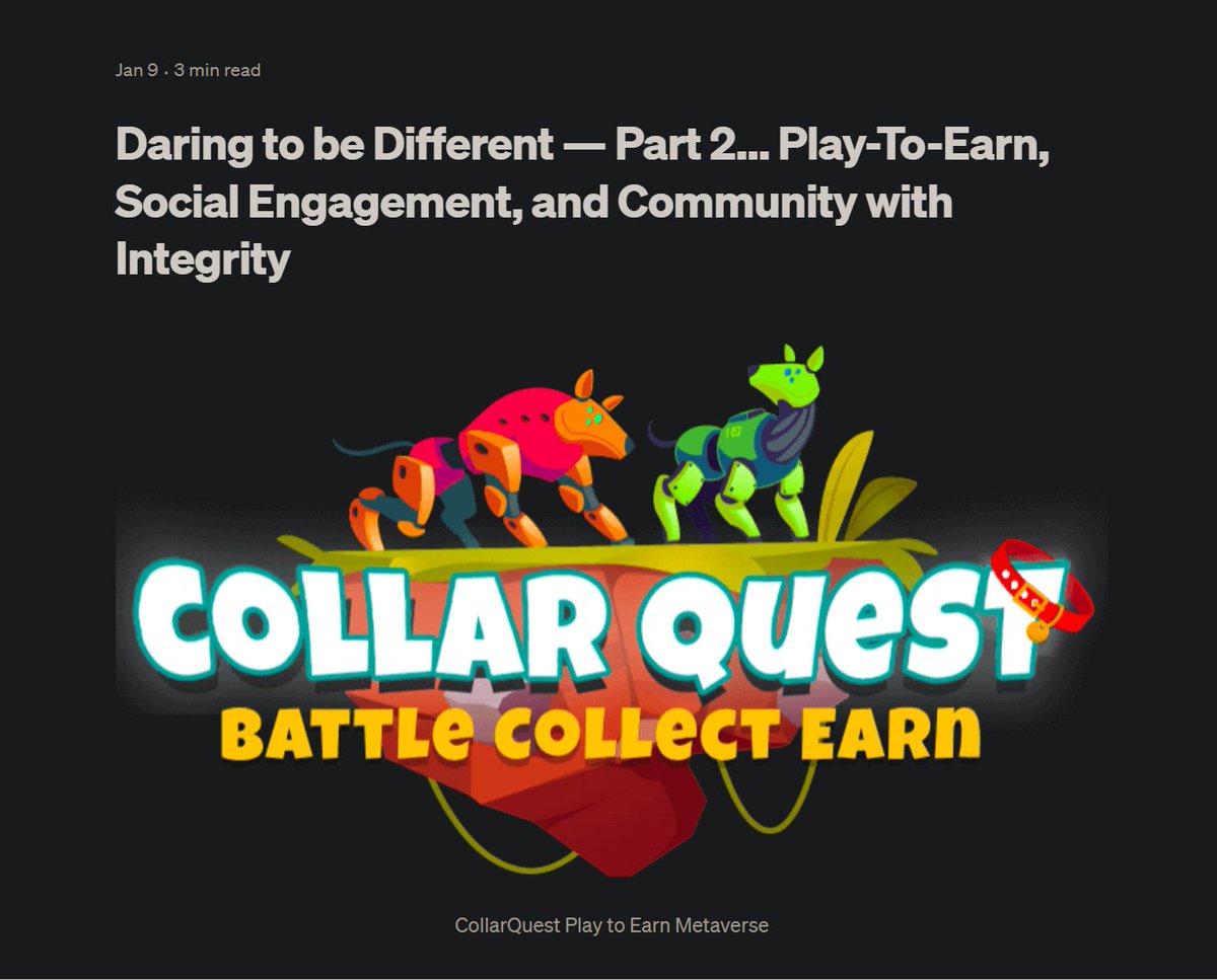 Collar Informer tweet media