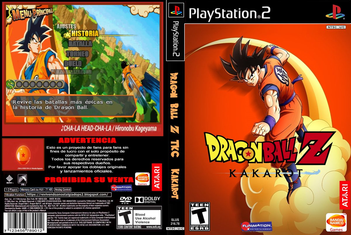 ESSE É O DRAGON BALL Z KAKAROT DE PS2! 