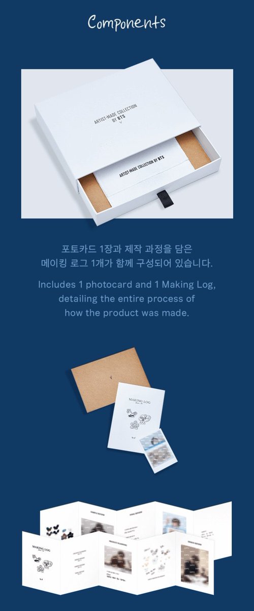 btsargento's tweet photo. — ARTIST-MADE COLLECTION BY BTS, #V.

• La pre-venta de la colección de TAEHYUNG, será este 11 de enero a las 11AM KST mediante Weverse Shop &amp; BTS JAPAN OFFICIAL SHOP.

– el merch incluirá una photocard, y un Making Log del proceso.

#MerchByV @BTS_twt https://t.co/VYoKzi2N1X