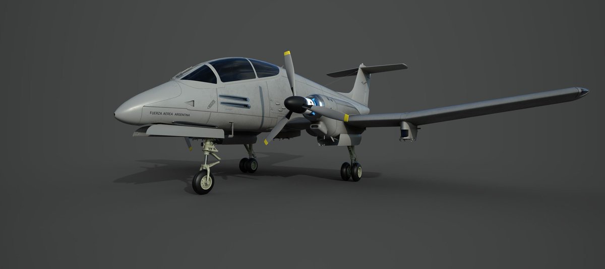 RAZBAM's tweet image. DCS: IA-58 Pucara. Work in Progress
