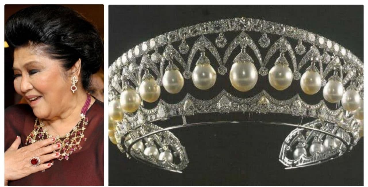 تويتر \ Your Daily Dose على تويتر: "One of the tiara's from Imelda Marcos' collection is the "Tiara of the Armory" made for Alexandra Feodorovna Russia. Later sold to