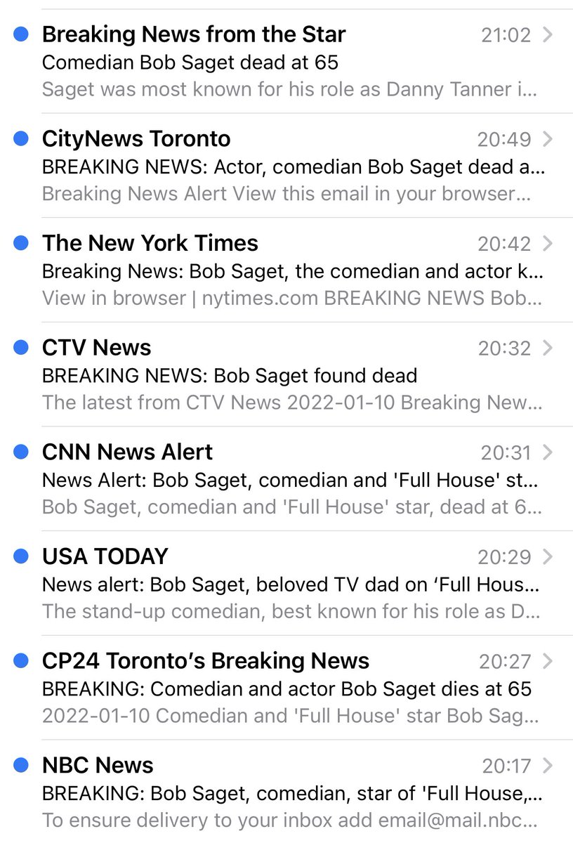PatMorrell_CBC's tweet image. #FU2020. #bobsaget RIP