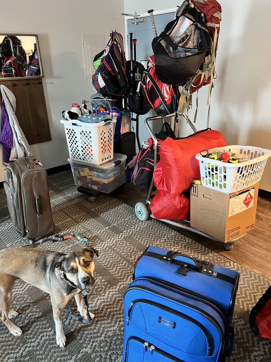 Bando_Beoudelet's tweet photo. Leaving our second hotel room today. Moving to a place closer to kids school. Weird how little we have that’s not sports equipment. Realized that’s what was in the garage on the way out. 😯 #sagamore #MarshallFire #boulderfire #coloradobaseball #BaseBall #survival #baseballfamily https://t.co/H4q4Gmn9Oe