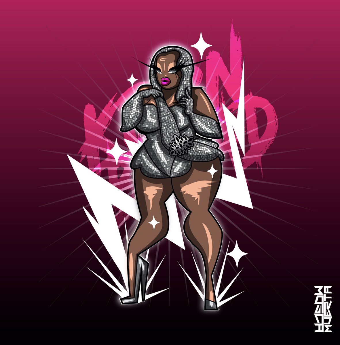 MoscaMuerta5's tweet photo. ✨ Category is: SIGNATURE DRAG
@kornbreadTMFS we love u queen. Congrats on your first win! U are exquisite ❤️❤️
#kornbread #rpdr #rpdr14 #rupaulsdragrace #rupaulsdragraceseason14 #premire #dragqueens #rupaul #dragar #fanart #cartoonnetwork #moscamuerta #digitalart https://t.co/FjeDsfuMcv