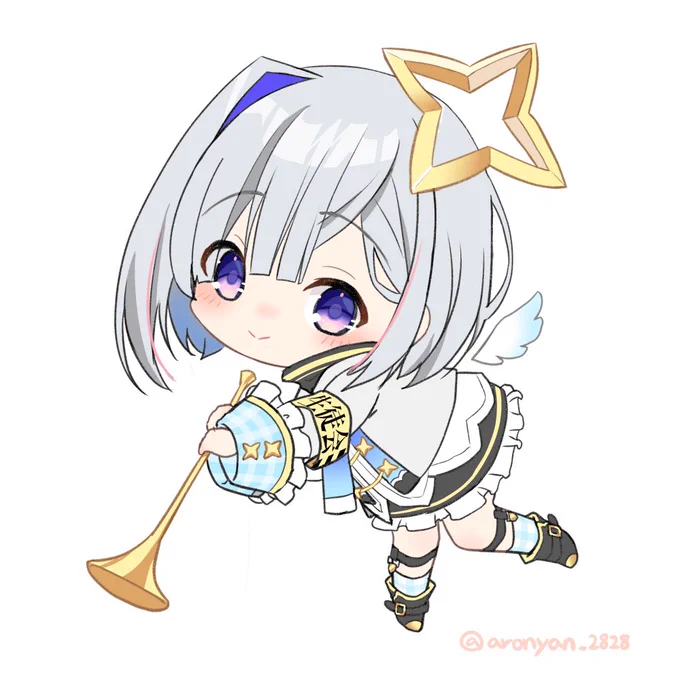 なんとなく描きたくなって描いたSDかなたん

 #かなたーと 