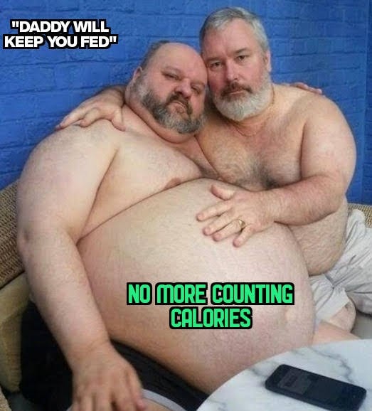 #daddynsfw #gainer #feeder #feedee