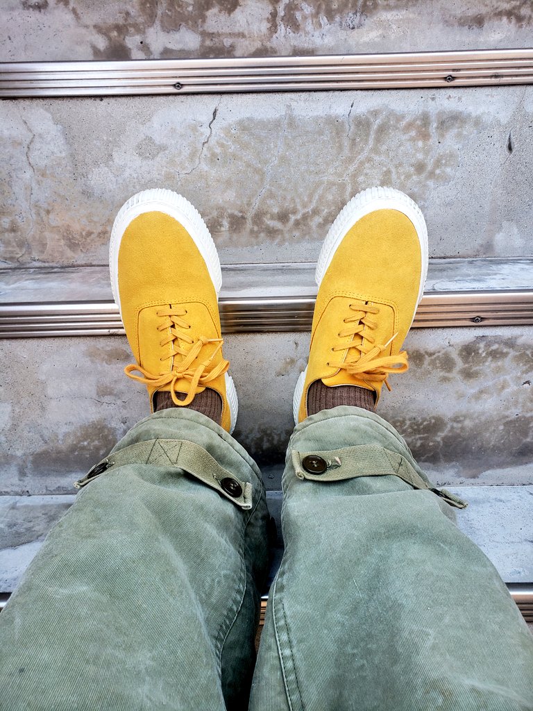 omokatasan's tweet image. H＆Mのスニーカー
なかなか良いよ☆
ｱｳﾀｰ #chevignon
ﾄｯﾌﾟｽ #chanpion
ﾎﾞﾄﾑｽ #usndeckoverall
ｸﾂ #handm
ﾄｹｲ #tentosen