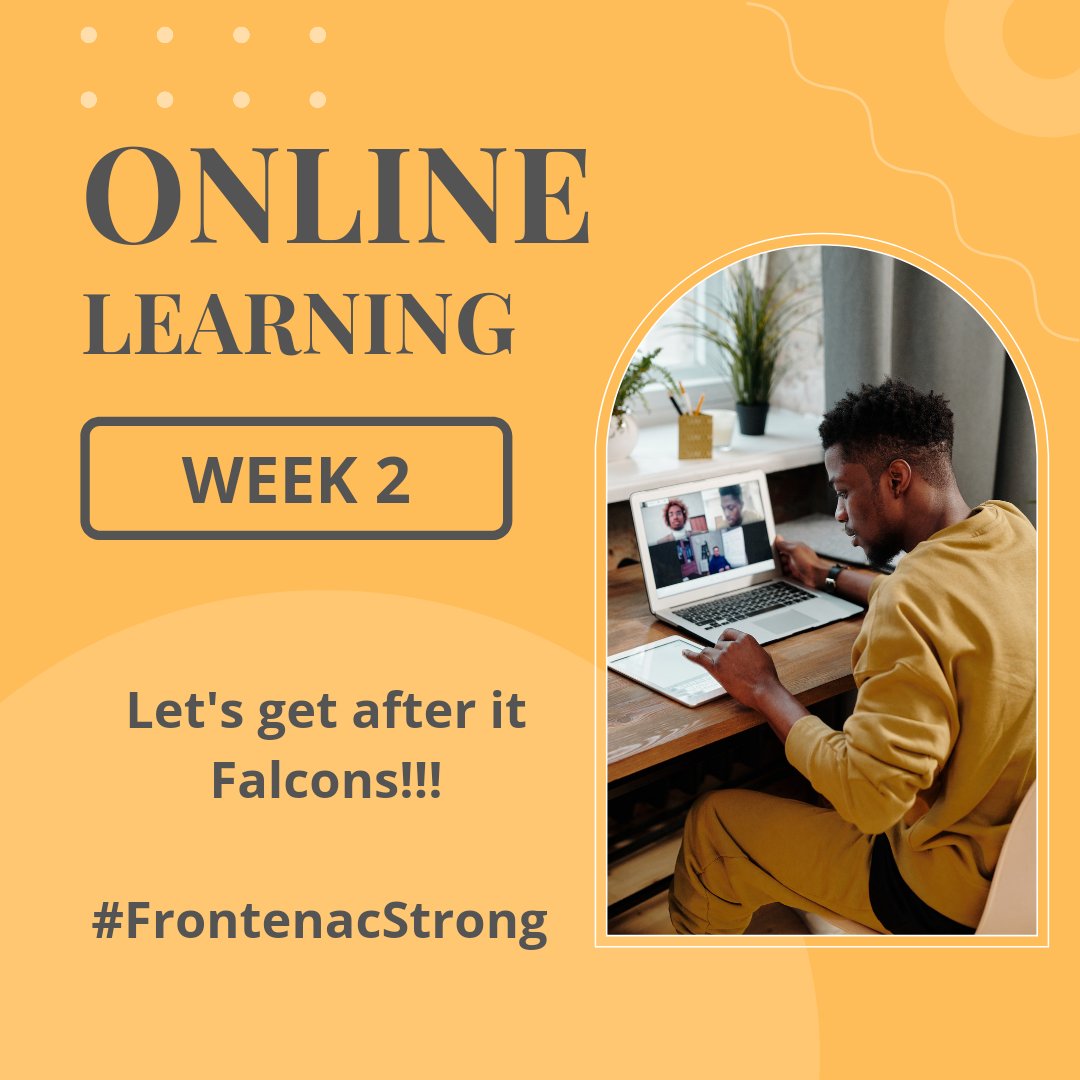 FSSprops's tweet photo. π» Week 2 of Online Learning here we come! Keep up the good work Falcons!! #FrontenacStrong https://t.co/Y4jplQMqOe