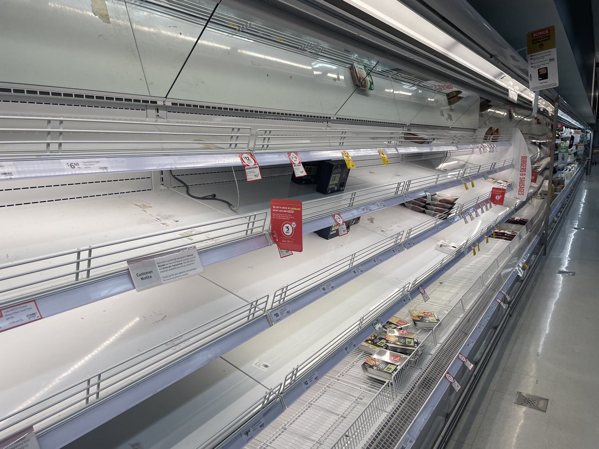 Hey friends, we know life feels pretty strange right now, and many people are  doing it tough, so let’s learn from our mistakes and  please only purchase what you need when shopping , availability of supplies honestly affects so many vulnerable members in our community.