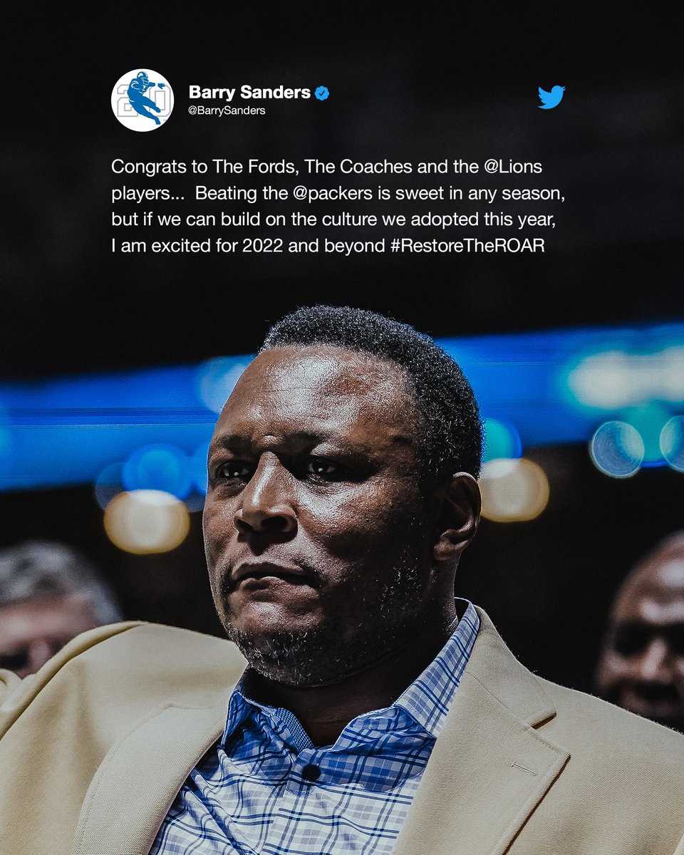 Lions's tweet image. The 🐐 has spoken.