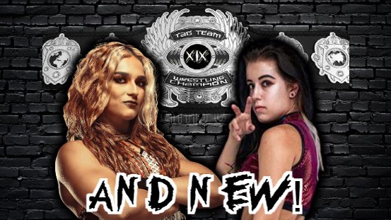 XIXWrestling's tweet image. We here at XIX want to wish our first ever XIX Tag Team Champions, @HecatesFavored and @BlackMetalWitch, congratulations on their victory!