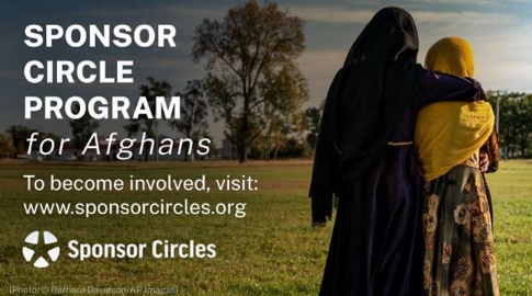 reactdcorg's tweet photo. Attend the @sponsorship_hub virtual Town Hall on Jan 10 at 3pm EST to learn about the Sponsor Circle Program for Afghans and consider becoming a REACT DC-supported Sponsor Circle. Register here: https://t.co/T4WmasJLZB
#weREACT #sponsorship https://t.co/vf3utE0BBt