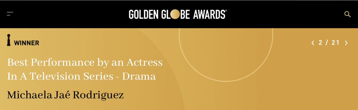 MJ 로드리게즈 (포즈 - 블랑카) 골든글로브 수상한 첫번째 트랜스젠더가 되었다 😭😭😭Translate post