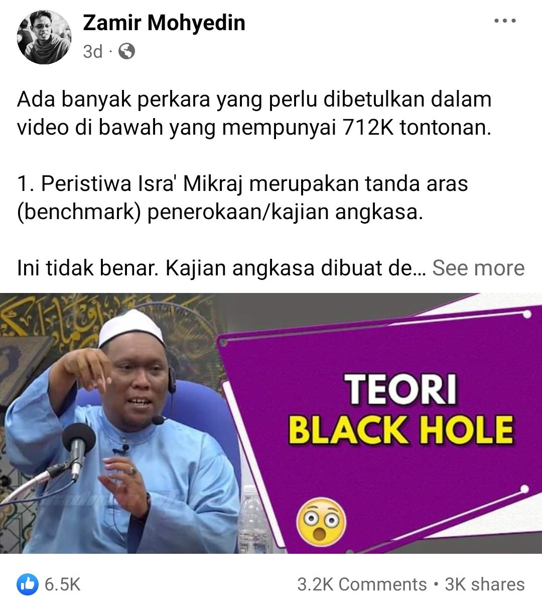 zamirmohyedin's tweet photo. Jika tuan-tuan nak baca ulasan panjang saya terhadap isu teori konspirasi, boleh baca di sini:

1. Teori Black Hole:
https://t.co/Jzaui0QrAp

2. Sains &amp; Wahyu:
https://t.co/7YtgFD5ViI

3. HAARP
https://t.co/NuOcFTnySE

4. Human Genome Project
https://t.co/wom9Tjv3hE

#UntaianZM https://t.co/rCWDn9tnh3