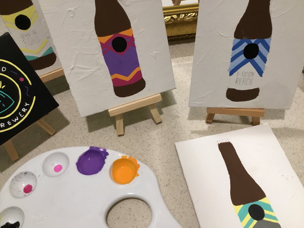 FernandezDiana's tweet photo. Just Because
#iLikeToPaint #AcrylicPainting #JustBecause #Beer #DrinkLocal #PaintLocal https://t.co/XLodhi6QQh