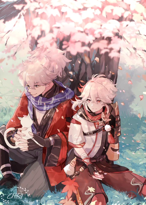 🐱🍁
"And so, spring begins"
by @cat_unicreating 
🌸🌸🌸
written for @Tomozuha_MB
You can read it here♥️→https://t.co/Ut849hKNHI
#tomozuha 