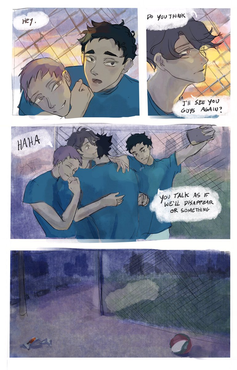 Cheoodles's tweet photo. Years pass like a cold breeze

#haikyuufanart #Haikyuu #oikawa #iwaizumi https://t.co/wm0QwV2EK7