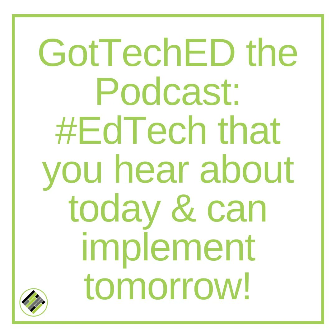 teachbetterteam's tweet image. Welcome to #GotTechED the podcast Episode #102: “17 EdTech Tools for 2022”.  In this episode, Eric &amp;amp; Nick discuss some of the #edtech resources that they think will be most valuable this coming year. #EducationPodcasts teachbetter.com/got-teched-pod…