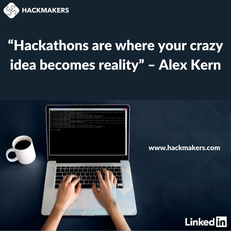 HackmakersDAO's tweet photo. A hackathon is a gathering where programmers collaboratively code in an extreme manner over a short period of time.

Visit our website to know more about the upcoming hackathons.
https://t.co/crGb3fkLQr

#hackathon #hackmakers #innovation https://t.co/XVWGO7Ihdl