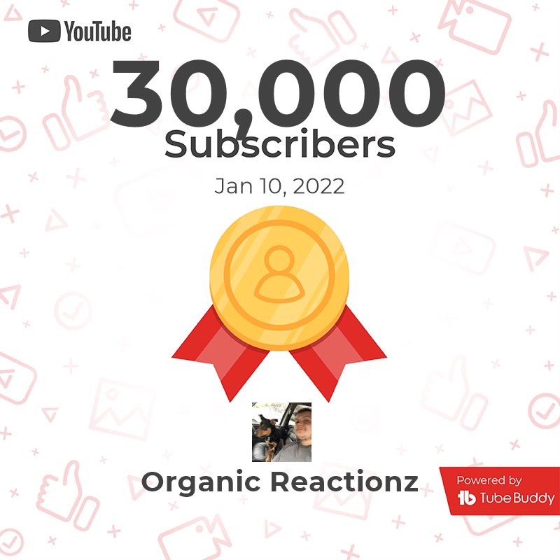 Thank you all for 30,000 Subs! Here is to many more milestones this year, Cheers 🍻🍻 #OrganicFamily
YouTube.com/c/OrganicReact…
