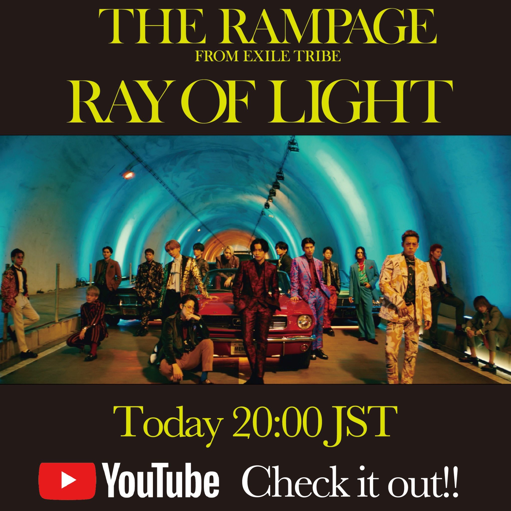 RAY OF LIGHT♪THE RAMPAGE THE RAMPAGE from EXILE TRIBE – RAY OF