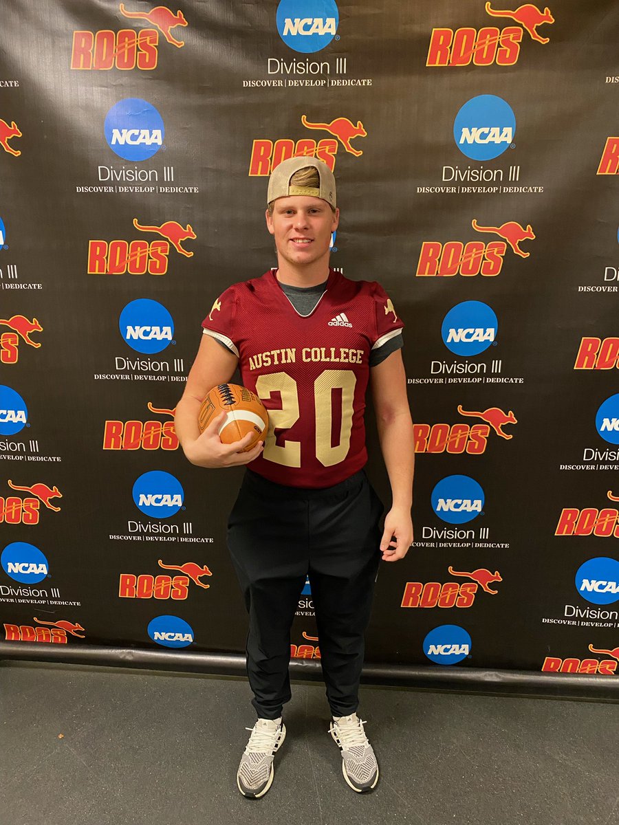 Had a great visit at <a href="/AustinCollege/">Austin College</a> yesterday. Thank you <a href="/Coach_DawsonRSP/">Loren Dawson</a> for letting me come out!!