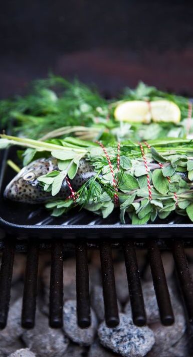 #Parillas #LeCreusetMx crean la experiencia de #asado en el interior de tu #cocina. Perfecta para cocinar ingredientes delicados como pescados o vegetales.  El esmalte interior negro alcanza altas temperaturas para dorar y marcar la comida de manera uniforme.  #HierroColado