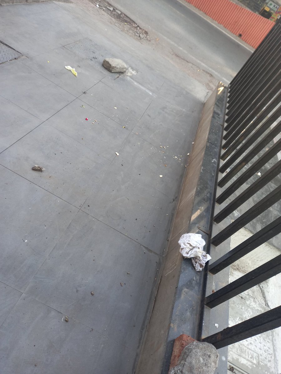 ars1211's tweet photo. @McDonalds inspite frequent request and assurance from authority , still same repeatation.Waste observed on footpath at 9 AM . https://t.co/tXMgX2Crvy