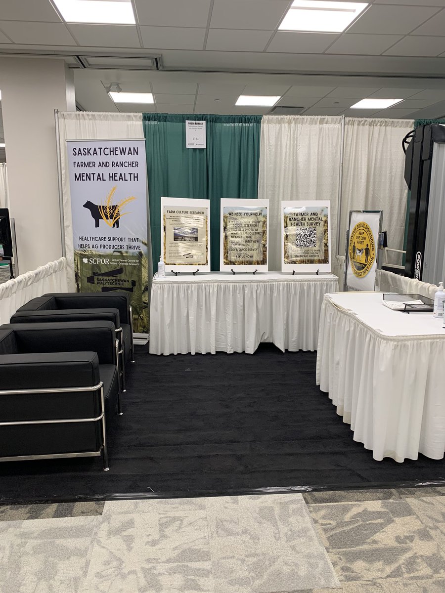 Our research team is excited to meet you at the #WCCPS2022 Jan 10-13! We want to hear about your #FarmCulture. Book an interview with us to chat about programs you would like to see for #farmer #rancher #mentalhealth #ResearchThatMatters @saskpolytech @scpor_sk <a href="/_SHRF_/">Saskatchewan Health Research Foundation - SHRF</a> #yxe