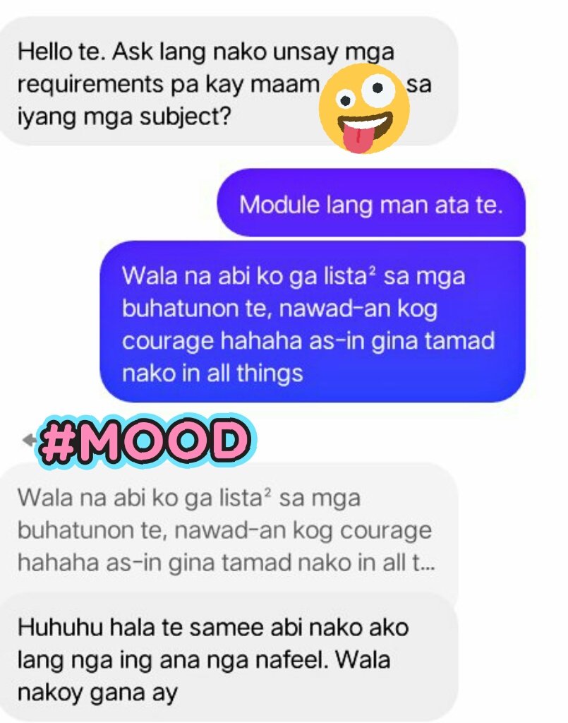 Binibiningcha_'s tweet photo. These past few weeks me and my squad experiencing difficulties and lack of motivation pursuing our online class. Our squad known for being hype and loud. It hits differrent now🙁😢 #sendingvirtualhugs https://t.co/wXmf4chu0F