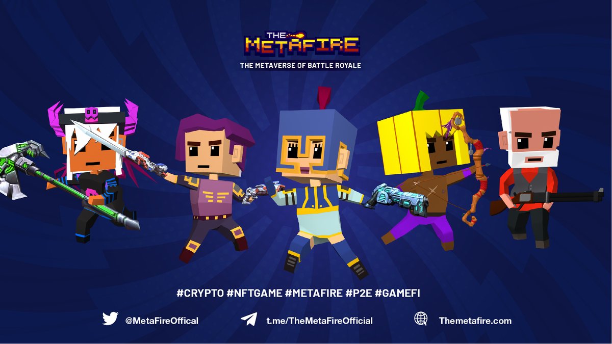 MetafireOffical's tweet photo. 🎮All of #TheMetafire's characters have arrived🎮
🦸🏻♂️Have you had your favorite characters yet?
🤔Which character you would like to be or want to get from the lucky box?
👇Share us your thought
#NFTs #GameFi #METAFIRE https://t.co/3cN7bJaMrs
