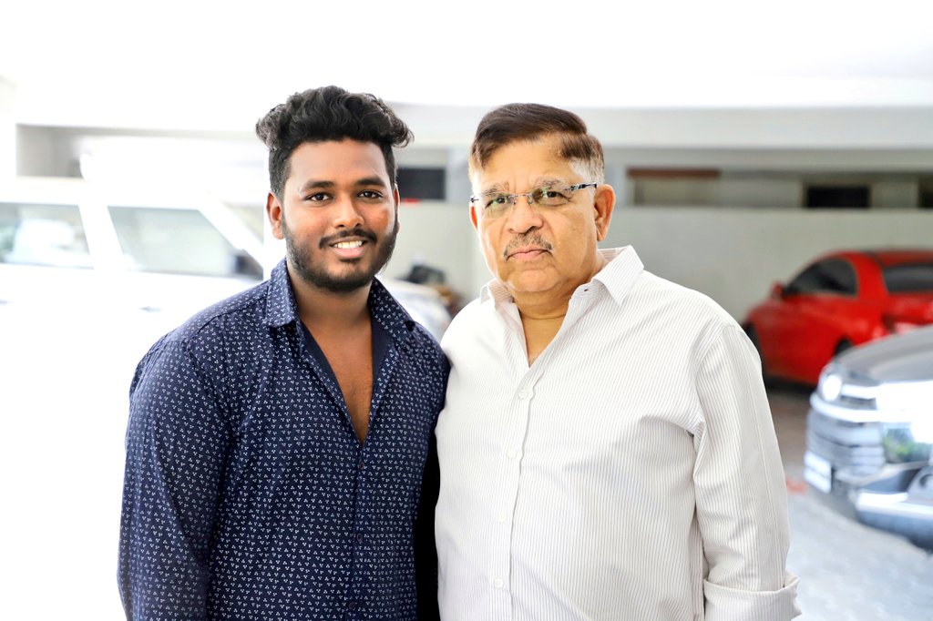 UrsAlluSai's tweet photo. Wishing a Very Happy Birthday #alluaravind Sir! 😍❤

@GeethaArts @GA2Official https://t.co/T45F55Gt6U
