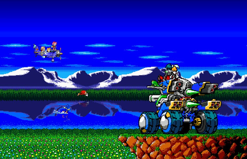 VioletaVolnutt's tweet photo. #BlasterMasterZero
#SonicTheHedgehog
#SonicAdvance
#Sonic
#Tails
#Amy
#Knuckles
#Cream #Cheese
#AzureLake https://t.co/pAUVYw4u2c