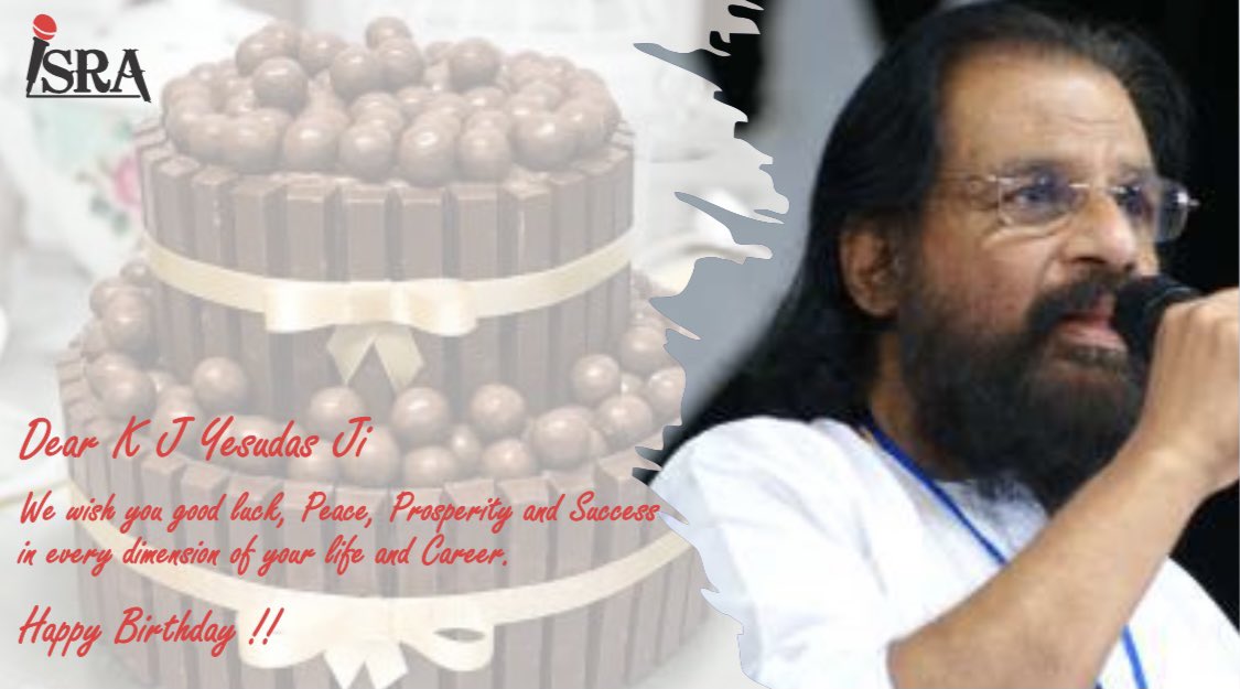 Happy Birthday!! K J Yesudas Ji 