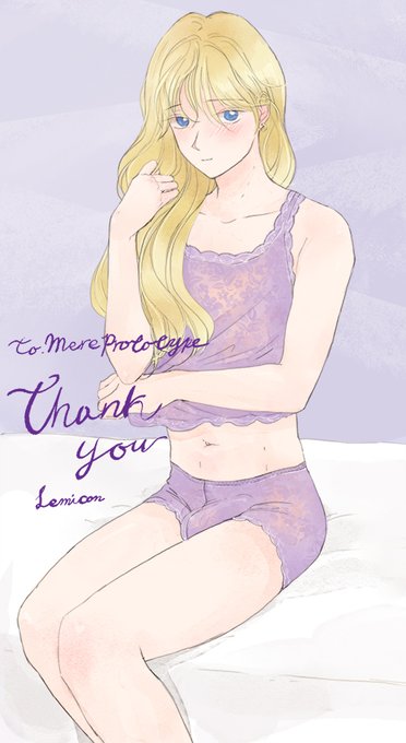 💜commission💜金髪の美人♂ 