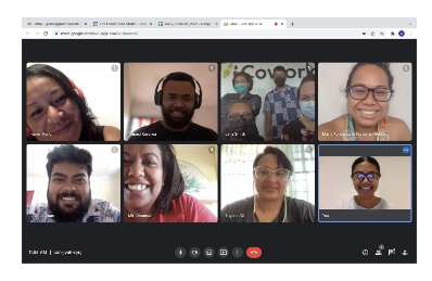 greenhousefiji's tweet photo. Our first team pic for 2022 and we have activated our Level 3 Alert where we have a flexible, hybrid working model - giving our team the option of working from home + going to the office based on an alternating work schedule #firstworkday #hybridwork https://t.co/eLpkTOqj9A