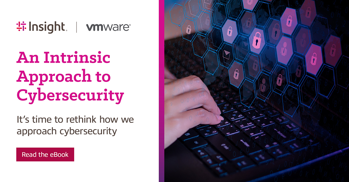 InsightAPAC's tweet image. In this ebook, you’ll discover the many benefits of #IntrinsicSecurity. Not a product, tool or bundle for your organisation, intrinsic security is a strategy for leveraging your infrastructure and control points in new ways. #VMWare #Cybersecurity ms.spr.ly/6011ZWHxN