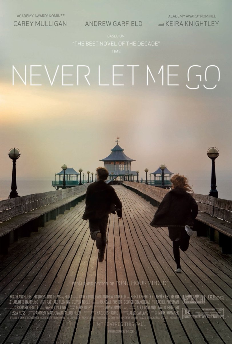 #NowWatching NEVER LET ME GO #MarkRomanek #CareyMulligan #KeiraKnightley #AndrewGarfield #SallyHawkins #CharlotteRampling #NathalieRichard #DomhnallGleeson #AndreaRiseborough #EllaPurnell #IsobelMeikeSmall