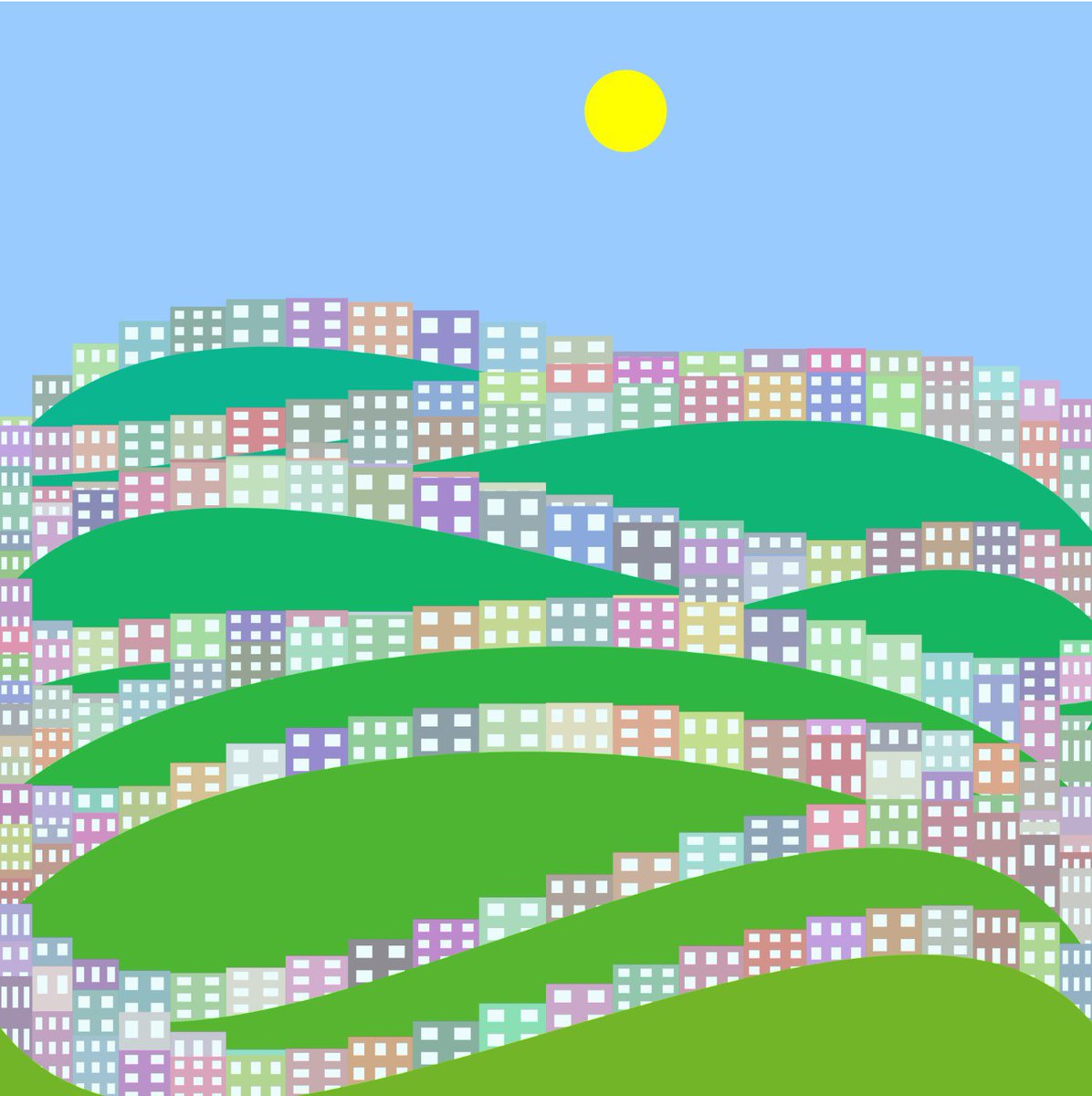 RushilNagda's tweet photo. Late to the genuary party!
Todays theme was Architecture.

Had a lot of fun making this with @ShivikaPathania 

#genuary #genuary2022 #p5js #creativecoding https://t.co/hUuTzQvj24