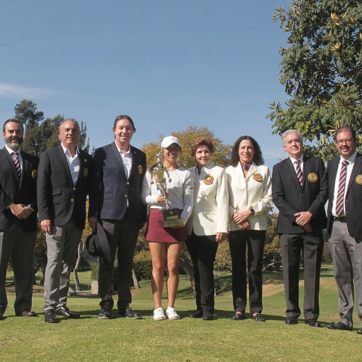 Felicitamos a las golfistas que participaron en el 🏆⛳ XCVII Campeonato Nacional de Aficionadas; así como a la <a href="/AMFGOLF/">Asc Mex Fem de Golf</a>, por su gran organización. 👏👏👏

¡Gran torneo en el bello campo del Guadalajara Country Club!

Galería: bit.ly/3JVGcZR

#TodosSomosFederación #Golf