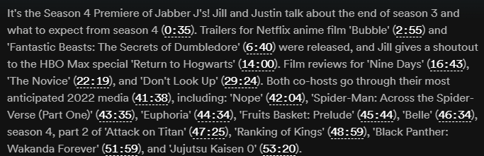 SEASON 4 PREMIERE OF @jabberjs_!

Jam-packed episode to kick off the new season. Available on all your favorite streaming platforms and on our site: bit.ly/3qWTs7Q
