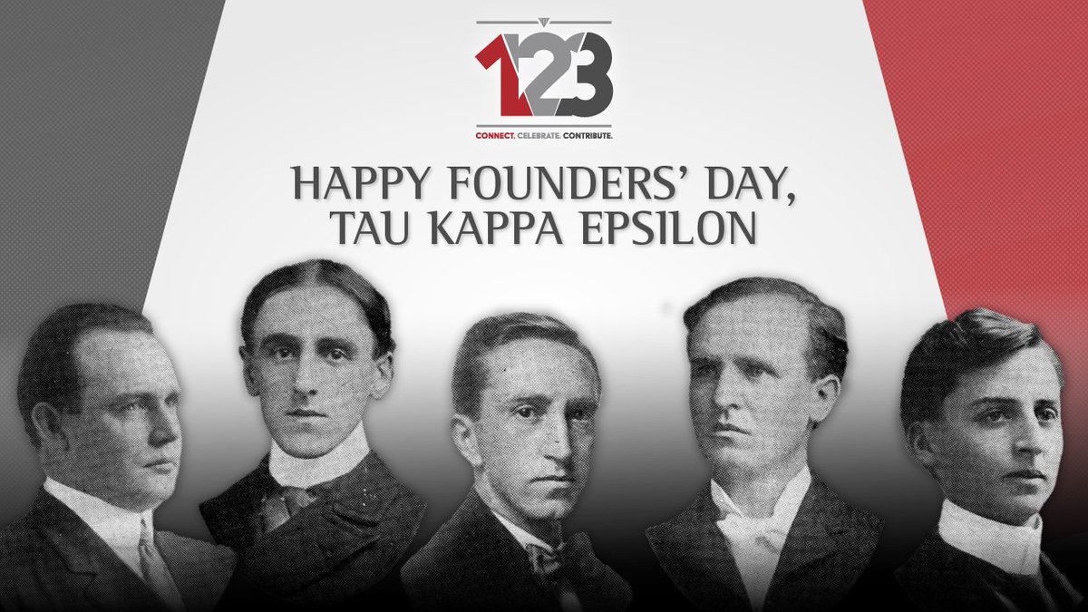Happy Founders’ Day, TKE Nation! 🔻💯🔻 We're happy to celebrate the founding of TKE today on our 123rd anniversary. Please join in to reflect on your experience, share the memories, and play an active part in TKE today. Visit TKE.org/123 on how to celebrate!